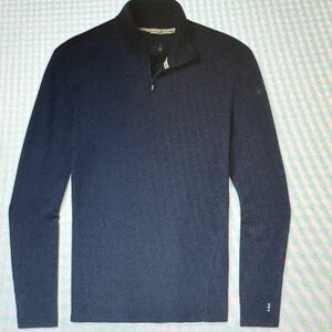 Smartwool mens base layer 1/4 zip and pants set NWT